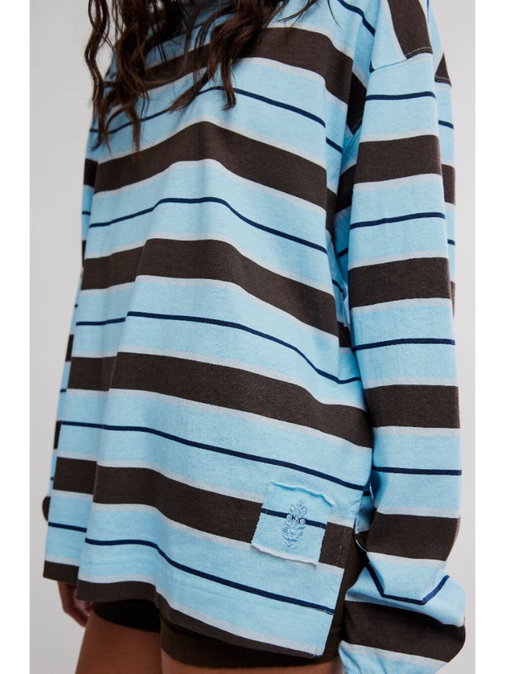 🆕 FP MOVEMENT Printed Hustle Layer / Bright Blue Chocolate - Picture 2 of 6